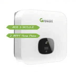 Hot bán growatt Mod 3-9ktl3-x năng lượng mặt trời biến tần 3 giai đoạn 2 MPPT On Lưới biến tần EU module với Wifi giao diện giá bán buôn