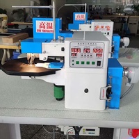 Máquina Automática para Doblar y Pegar Bordes de Cuero en Venta