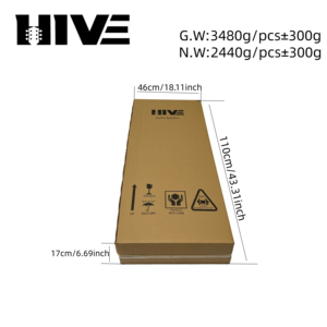 Estuche Rígido Ligero de EPP Resistente al Agua, a los Golpes y al Voltaje, para Guitarra Eléctrica LP ST TL, Marca HIVE - Product Image 5