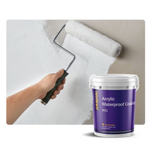 Pintura Acrílica para Techos a Base de Poliuretano, Pintura Acrílica de Alto Polímero para Techos de Cemento, Revestimiento Impermeable - Product Image 2