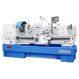 2024 New Design And not used Heavy Duty Horizontal Gear Head Lathe Traditional Universal l Gap Bed Lathe SP2121-I