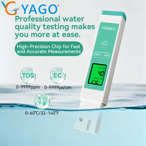 Detector de Calidad del Agua Portátil 3 en 1 - Pantalla LCD Retroiluminada, Interruptor de 4 Modos, Indicador de Sonrisa para el Hogar - Product Image 1
