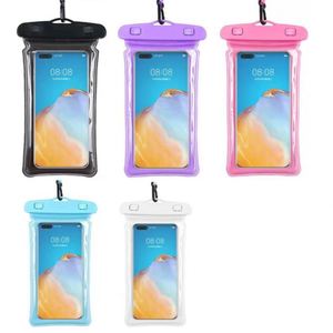 Estuche Impermeable Flotante para Teléfono con Cordón Ajustable, IPX-8, TPU, para iPhone, Natación y Buceo - Product Image 1