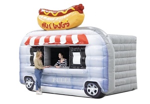 Promoción comercial Carro <span class=keywords><strong>de</strong></span> comida inflable cabina portátil inflable <span class=keywords><strong>perros</strong></span> calientes camión Van camión <span class=keywords><strong>de</strong></span> comida inflable <span class=keywords><strong>para</strong></span> publicidad - Product Image 4