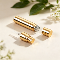 Botol Isi Ulang Parfum Mini, Penyemprot Kabut Kosmetik, Kepala Semprot Transparan untuk Perjalanan, Botol Sampel Hidrasi Wajah