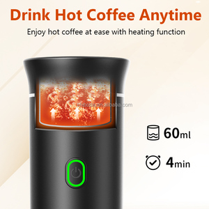 Thiết kế mới xách tay điện máy pha cà phê lớn dung lượng pin không dây sạc cầm tay mini cà phê <span class=keywords><strong>Maker</strong></span> ngoài trời - Product Image 2