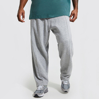 Pantalon de jogging décontracté pour homme, taille mi-haute, grande taille, écologique, 100 % coton, avec cordon de serrage