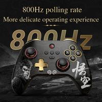 Controlador de Gamepad inalámbrico de 6 ejes Joystick de doble vibración para Nintendo Switch Android IOS y juegos de PC compatibles con todas las plataformas