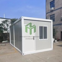 Customizable Steel Prefab Tiny House Luxury Modular Container Detachable Camping Home Office Building