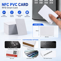 Großhandel Syntek NFC 213/215/216 Blanko-Karte Tintenstrahl-Bedruckbare Weiße PVC Wasserdichte Mitglieds-/Geschäftskarte 13,56MHz Frequenz