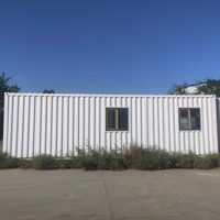 Contenedor Móvil de 20 pies para Cafetería, Estilo Kiosco Prefabricado de Madera con Panel Sándwich y Material de Acero, Venta de Casa Pequeña