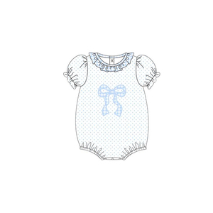 Trendyism Boutique Précommande MOQ 5 Robe-Combinaison d'été pour petites filles en Soie de lait douce, Spandex et Coton biologique, à imprimé festif coloré - Product Image 3