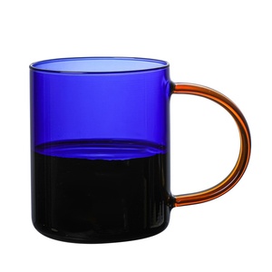 Taza de Café Moderna de Vidrio Teñido, de Borosilicato Alto, Color Ámbar, con Logotipo Personalizable, Modelo Cinco Tareas del Hogar <span class=keywords><strong>JJ</strong></span>-DCB-0106, Taza Doméstica - Product Image 6