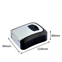 Caja de seguridad para llaves de 2014, caja de seguridad montada en la pared de plástico, metal, aleación de aluminio, resistente a la intemperie, caja de almacenamiento de llaves para uso en interiores y exteriores