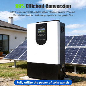 Système solaire hybride 5kW 10kW hors réseau, directement de l'usine, pour usage résidentiel et commercial HZ-SYP, haute efficacité, fonctionne à 1,5K. - Product Image 5