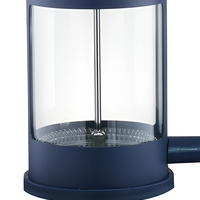 SEECIN Presse à café multifonctionnelle en verre borosilicate de haute qualité, capacité 600 ml, finition électroplaquée, idéale comme cadeau