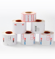 Impression d'autocollants, étiquettes adhésives 40x30mm 50x25mm, étiquettes personnalisées, rouleau d'étiquettes avec code-barres