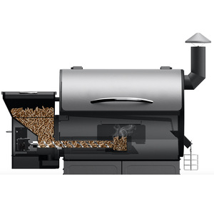 Grands fours à barbecue portables de style moderne avec contrôle de la température, en acier, modèle M03084 - Product Image 1
