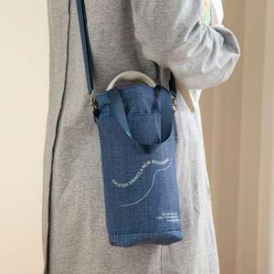 Portavasos Térmico Ecológico, Portabotellas Universal Grande con Bolsillo para Teléfono, Almacenamiento para Viajes - Product Image 3