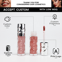 Gloss à lèvres brillant multicolores personnalisé, vente en gros, hydratant, longue tenue, teinte parfaite, cadeau cosmétique
