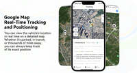 Localizador OBD 4G con API Abierta, Conexión a Servidor Autogestionado, Certificado CE FCC, Sin Cuota Mensual, Geocercas en Tiempo Real, Rastreador GPS OBD para Flotas