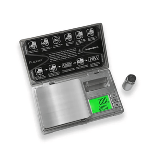 Intelligente Digitale Taschenwaage aus Stahl mit Großer Grüner Hintergrundbeleuchtung und Edelstahl-Wiegefunktion - Product Image 4