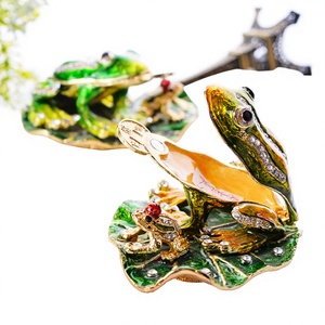 <strong>Money</strong> Frog Enamel Trinkets Metal Gifts <strong>Mum</strong> Babay Frog Ocean Animal Metal Gift Home Deco Small Table Gifts Items - Product Image 4