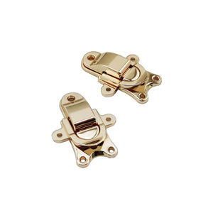 Zinc Alloy Hasp Lock 55mm X 40mm For <b>Guitar</b> Case Beauty <b>Box</b> Craft Gift Use - Product Image 5