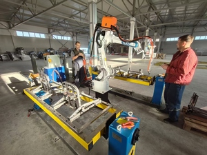 KOZA-Brazo de robot industrial de 6 ejes, motor de fibra láser, cabezal de soldadura, sensor de visión para tubos, cable sin cable, nuevo estilo - Product Image 5