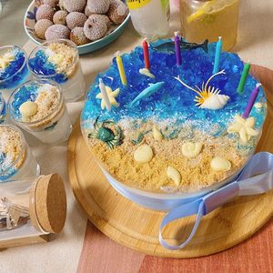 Moldes de Silicona para Hornear con Tema Marino de 3 Piezas (Concha Marina para Coral) - Grado Alimenticio para Hacer Pasteles y Dulces - Product Image 5