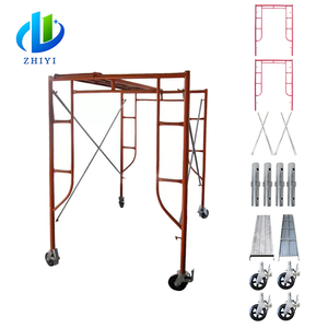 Acro Andamios Galvanizados <span class=keywords><strong>Échafaudage</strong></span> de construction d'<span class=keywords><strong>occasion</strong></span> <span class=keywords><strong>Échafaudage</strong></span> roulant à cadre en A Tubos De Andamio Para Construction - Product Image 1