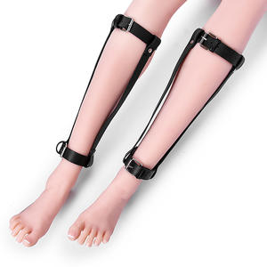 HM vibratör seks oyuncakları kadın için fetiş Slave Cosplay BDSM deri jartiyer kemer bacak buzağı esaret seksi buzağı bandajlar - Product Image 2