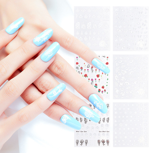 Autocollant d'ongle auto-adhésif en or, sceau, décoration d'art d'ongle, bricolage, décoration d'art d'ongle pour femme, offre spéciale - Product Image 4