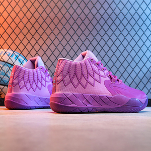 Chaussures de basket-ball professionnelles à amorti élevé, de luxe, respirantes et sportives - Product Image 4