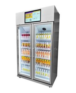 24 giờ thực phẩm thông minh ai Máy bán hàng tự động tùy chỉnh tự động Robot thanh toán thẻ tín dụng thông minh Kim loại thực phẩm uống Máy bán hàng tự động - Product Image 5