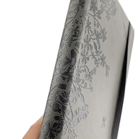 Ensemble de papeterie avec agenda hebdomadaire à spirale, couverture en tissu, taille personnalisable, journal et impression de livres
