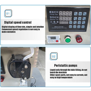 เครื่องบรรจุยาทาเล็บ เครื่องบรรจุครีมเครื่องสําอาง เครื่องบรรจุอัตโนมัติสําหรับธุรกิจขนาดเล็ก เครื่องบรรจุขวดของเหลว - Product Image 2