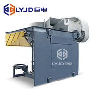 Four de fusion à induction électrique industriel JUDIAN 2026 pour fonderie, 200 kg à 5 tonnes, pour la fusion de l'acier, du fer et des métaux