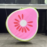 Offre Spéciale Prix Usine Géant Gonflable Barambola en Tissu Oxford Personnalisé pour Promotion Alimentaire Publicitaire Fruits Gonflables