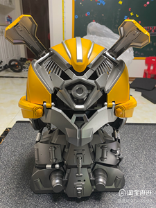 Costumes <span class=keywords><strong>de</strong></span> Cosplay <span class=keywords><strong>Bumblebee</strong></span> attrayants avec couvre-visage en PVC Cadeaux d'Halloween parfaits pour les fêtes et les festivals d'enfants - Product Image 3