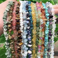 Perles de pierres naturelles en améthyste, agate et grenat, en forme libre, 3-5/5-8mm, éclats irréguliers, perles en vrac pour la fabrication de bijoux et bracelets DIY