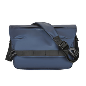 Sac à bandoulière décontracté en nylon imperméable et antivol avec logo personnalisé, sacoche de bureau pour hommes - Product Image 4