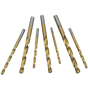 Jeu de forets hélicoïdaux HSS revêtus de titane OEM 1,5-6,5 mm pour le bois et le métal, outils de travail du bois électriques, foret pour découper des trous - Product Image 3