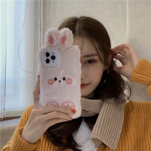 <span class=keywords><strong>Coque</strong></span> en fourrure <span class=keywords><strong>de</strong></span> lapin véritable, étui <span class=keywords><strong>de</strong></span> luxe multicolore pour iPhone <span class=keywords><strong>5c</strong></span> 5 5s 4 6 6s 7 7 Plus 8, offre spéciale, 100% - Product Image 4
