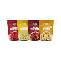 3,5g Op maat bedrukte, mat afgewerkte, hersluitbare aluminiumfolie zakje voor snoep, gedroogd fruit en voedsel, staande pouch met ritssluiting en handvat