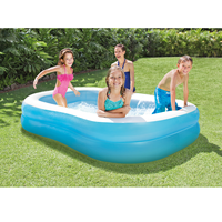 Piscine gonflable pour enfants Intex 57180 en PVC, pliable, imperméable, portable, écologique, légère, spa, piscine
