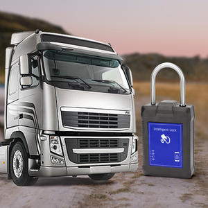 เครื่องติดตาม GPS แบบสด2G ภาชนะล็อคซีลแม่เหล็กพร้อมกุญแจสำหรับรถบรรทุกตรวจสอบศุลกากร - Product Image 3