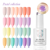 UNIGEL – Lot de 48 vernis à ongles UV rouges sans HEMA ni TPO, vente en gros, marque privée pour salons, fournitures pour ongles, OEM ODM personnalisé