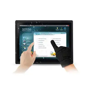 15 zoll aktiver touchscreen monitor ip65 wasserdichte industrielle anzeige