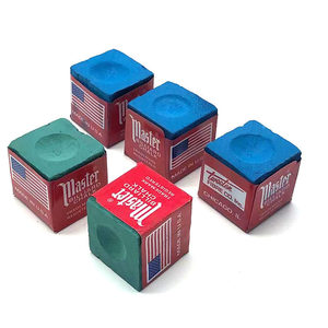 <span class=keywords><strong>Craie</strong></span> de billard bleue Deer Master en poudre de chocolat importée, 144 unités, neutre pour l'huile, pour queue de billard, fabriquée en Chine - Product Image 4